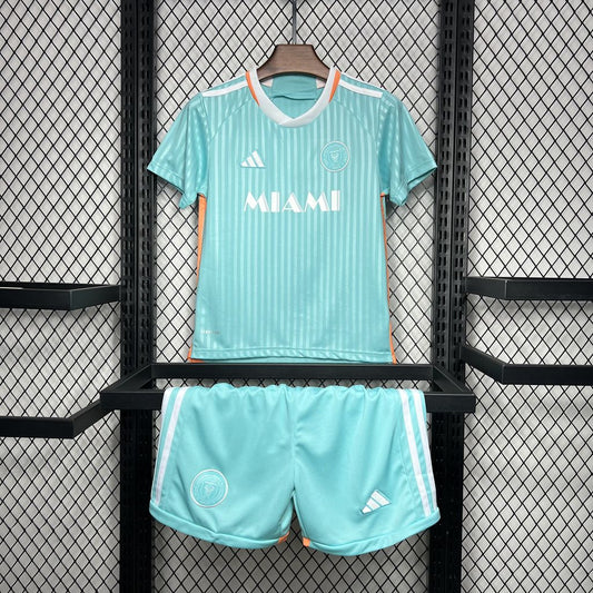 Conjunto Infantil Inter Miami 2024/2025 - 3º Equipamento
