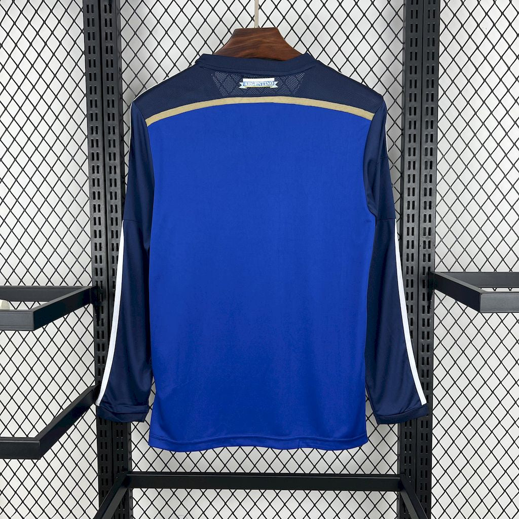 Camisola Comprida Nacional Retro Argentina 2014/2015 - Alternativo