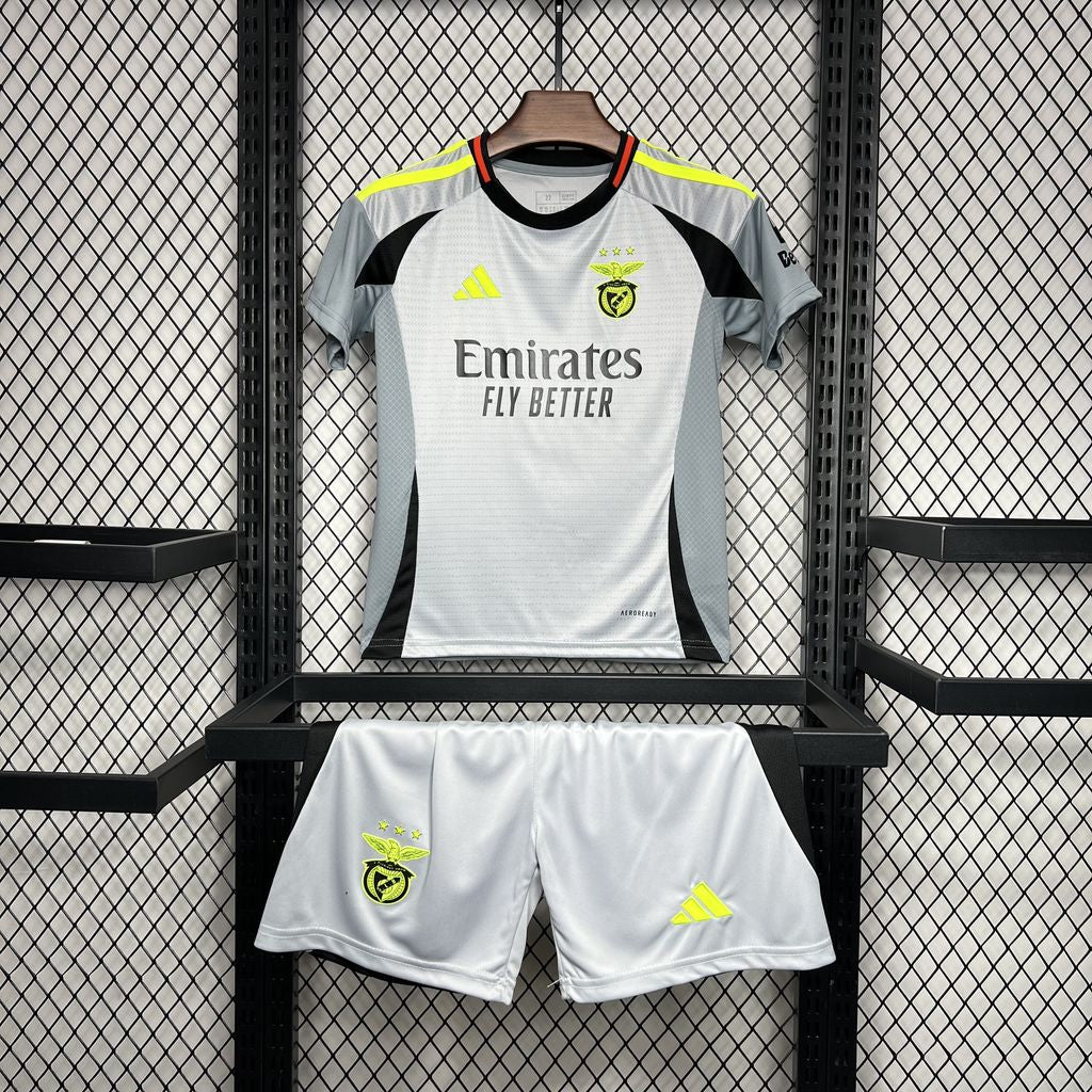 Conjunto Infantil SL Benfica 2024/2025 - 3º Equipamento