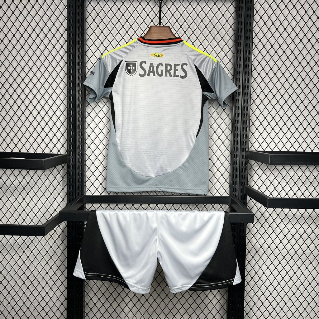 Conjunto Infantil SL Benfica 2024/2025 - 3º Equipamento
