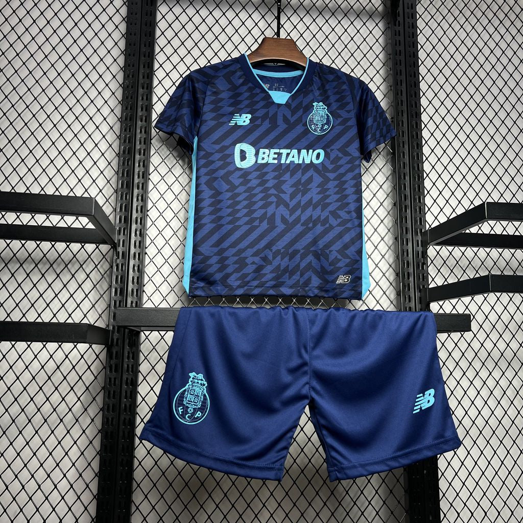 Conjunto Infantil FC Porto 2024/2025 - 3º Equipamento