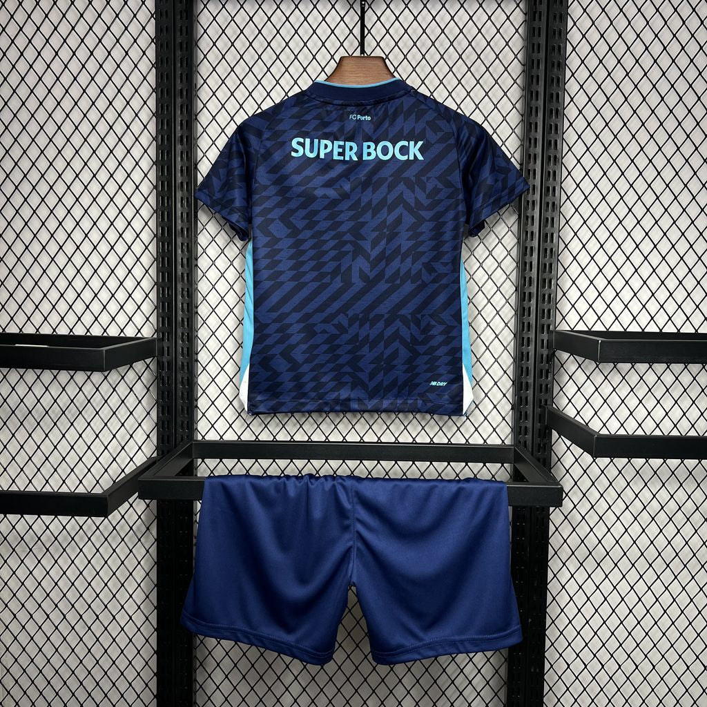 Conjunto Infantil FC Porto 2024/2025 - 3º Equipamento