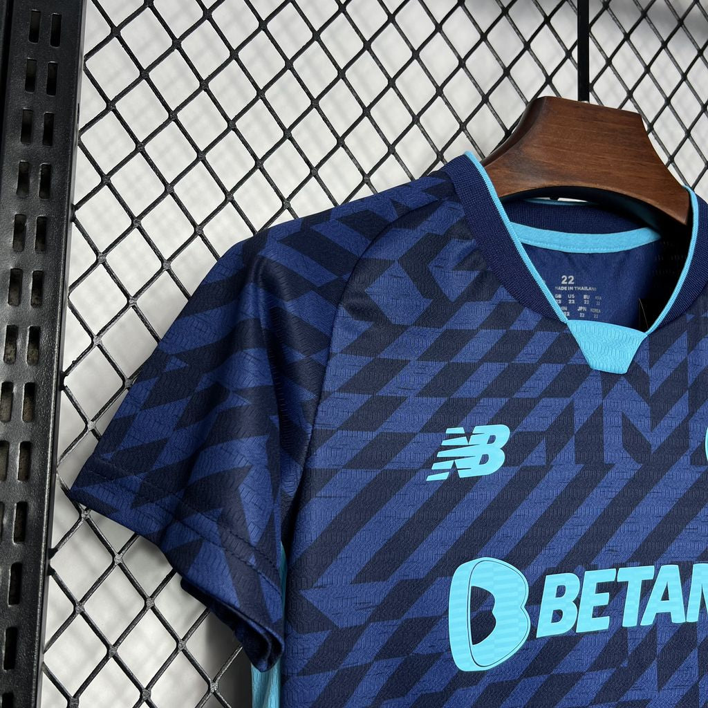 Conjunto Infantil FC Porto 2024/2025 - 3º Equipamento