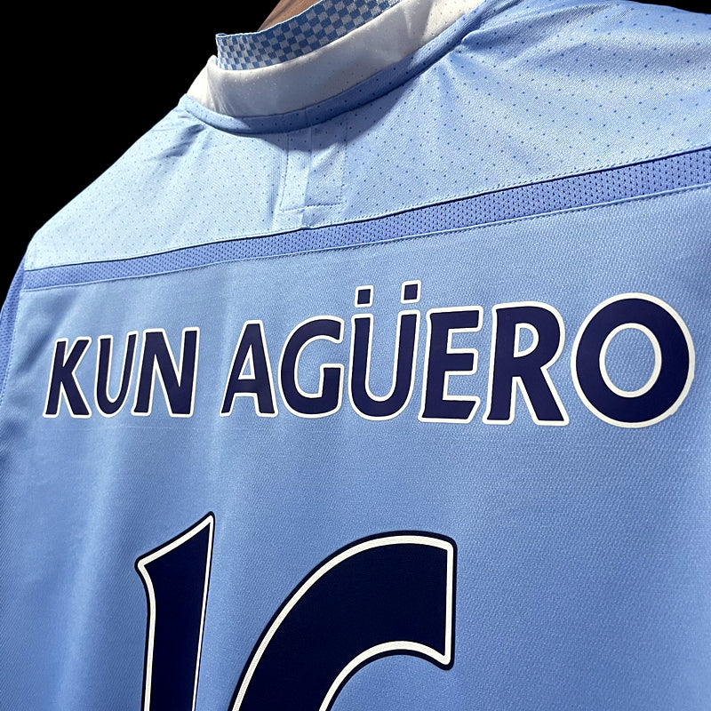 Camisola Sergio Agüero Retro Manchester City 2011/2012 - Principal
