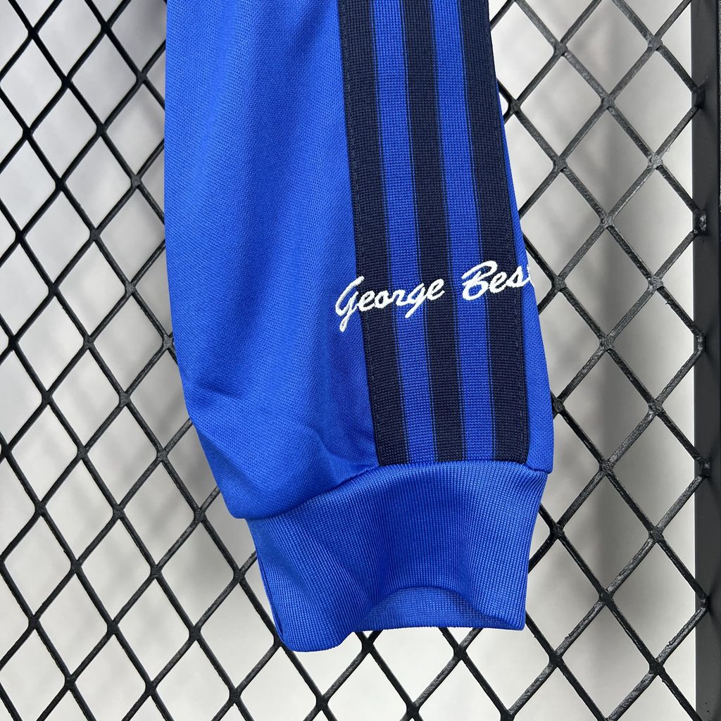 Camisola Comprida Manchester United 2024/2025 - Retro Blue Joint Edition