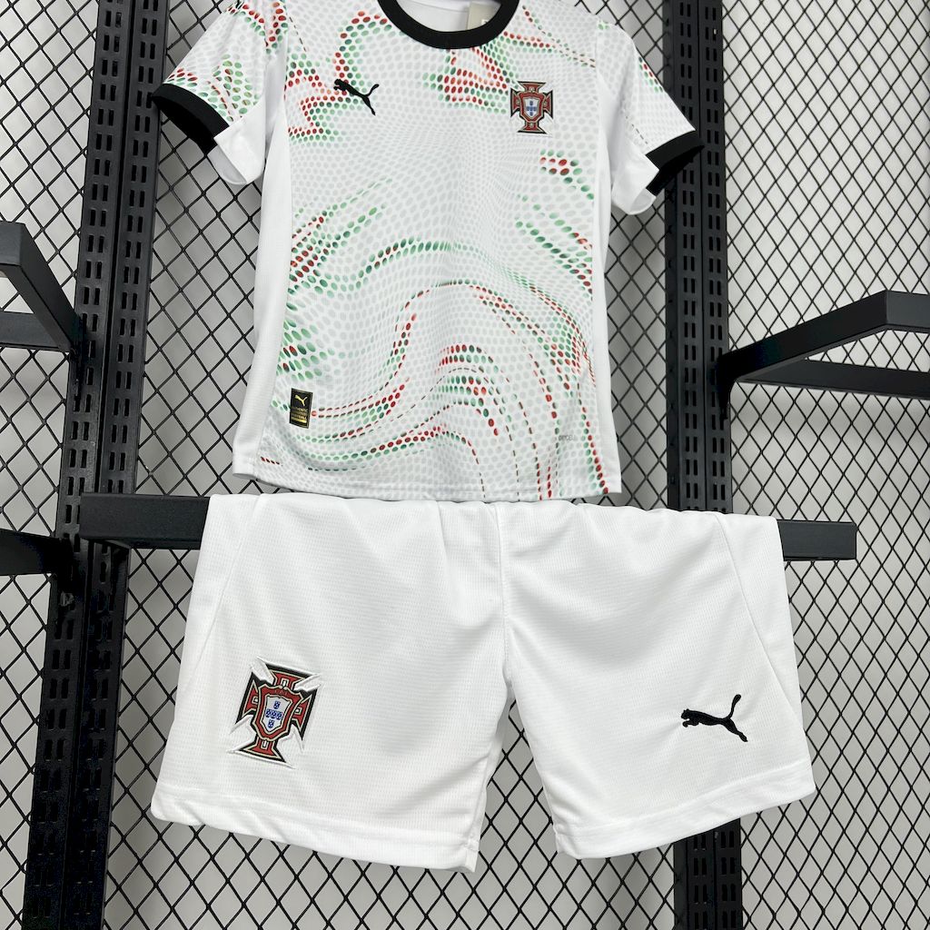 Conjunto Infantil Portugal 2025/2026 - Alternativo