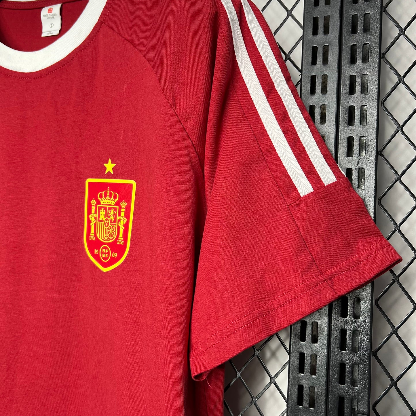 Camisola Spain 2024/2025 - Red Retro Style Euro