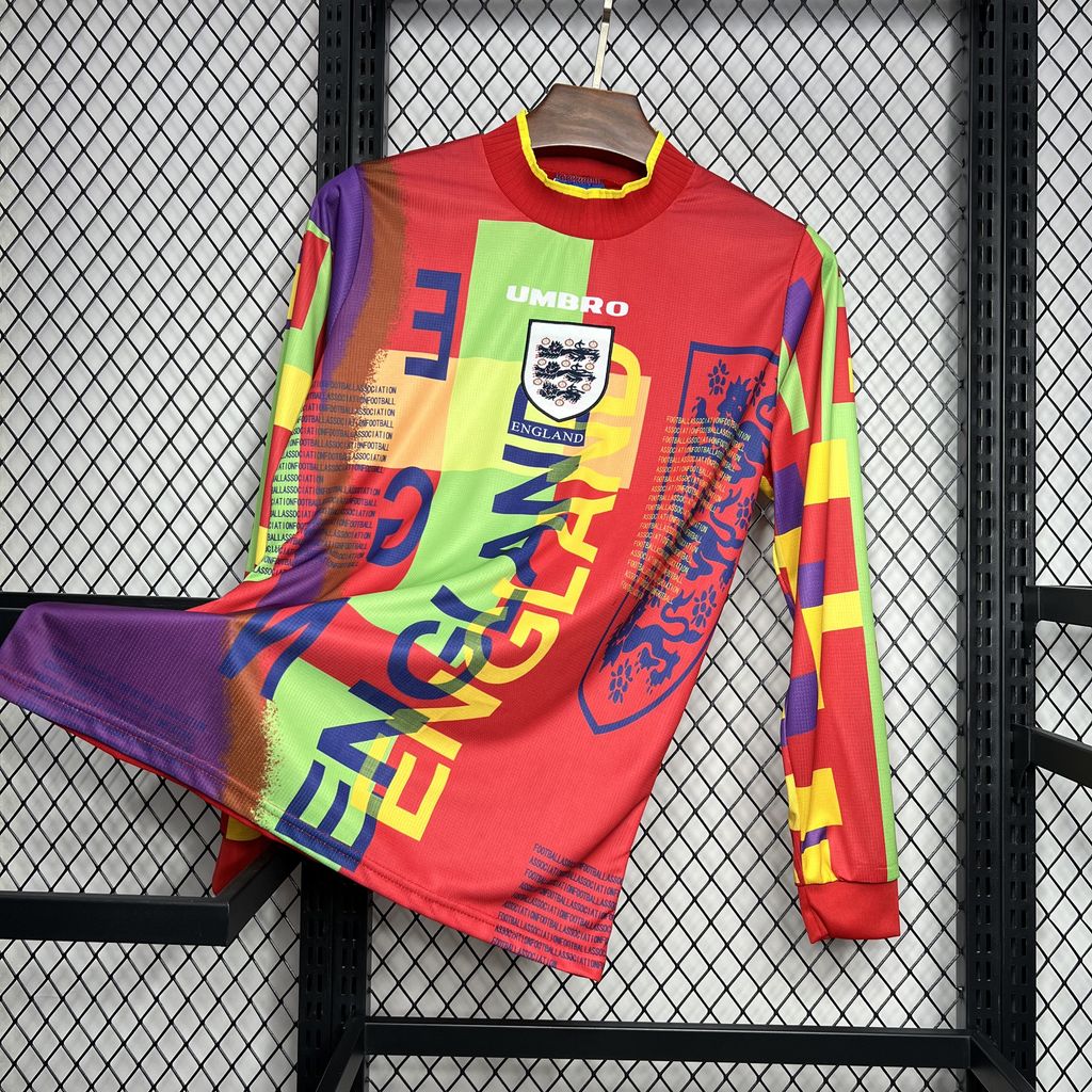 Camisola Comprida Nacional Retro England 1995/1996 - Special Edition Goalkeeper
