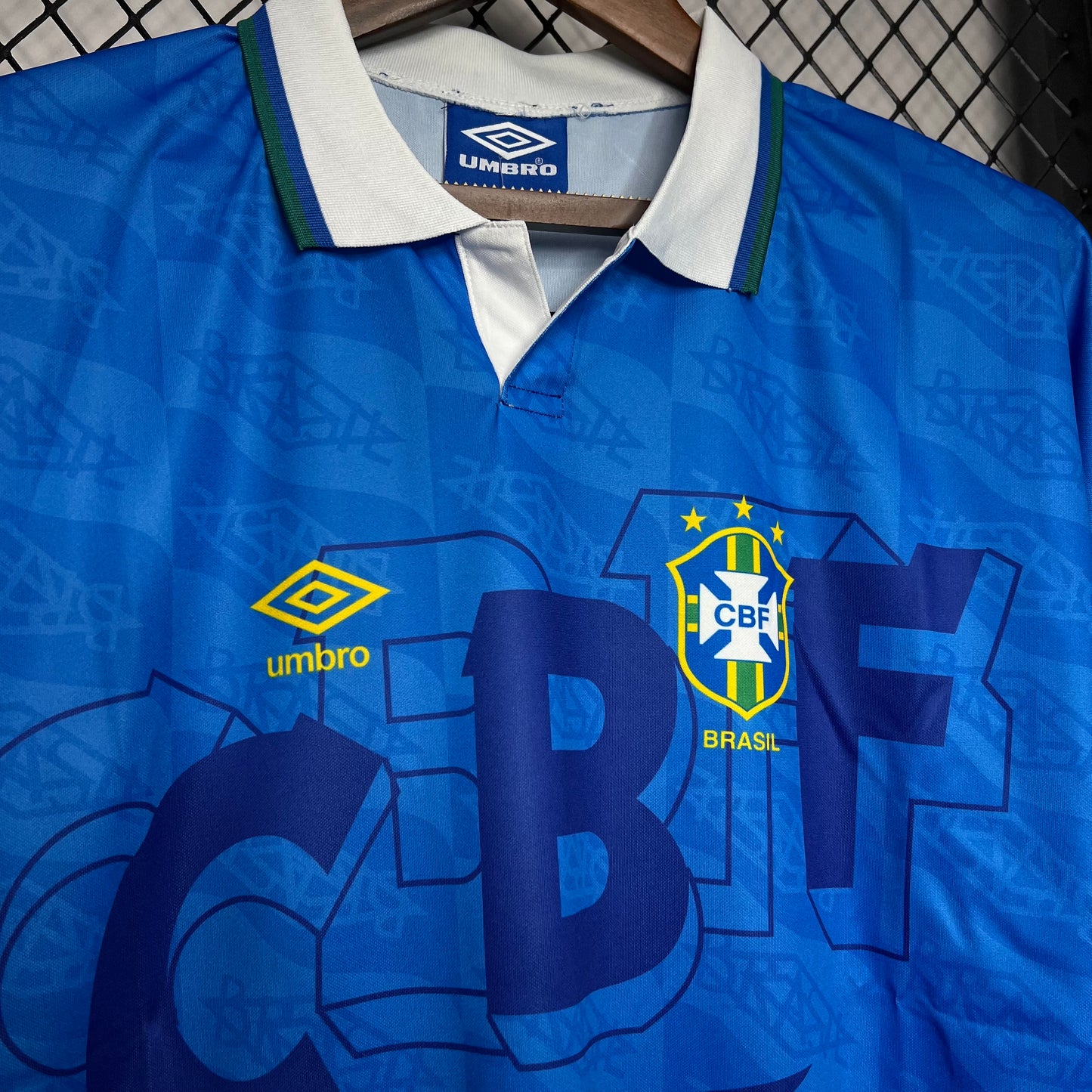 Camisola Nacional Retro Brazil 1991/1992 - Alternativo