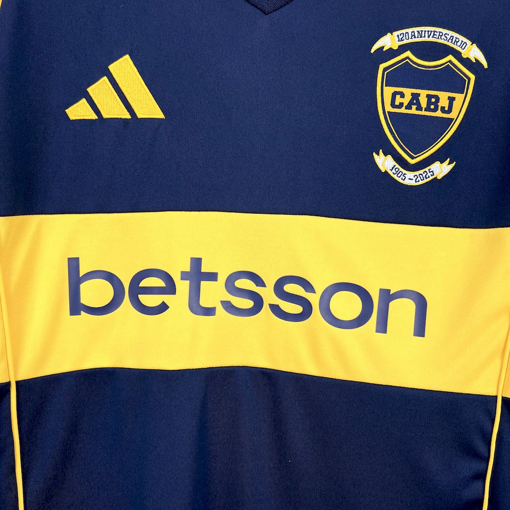 Camisola CA Boca Juniors 2025/2026 - 120th Anniversary Special Edition