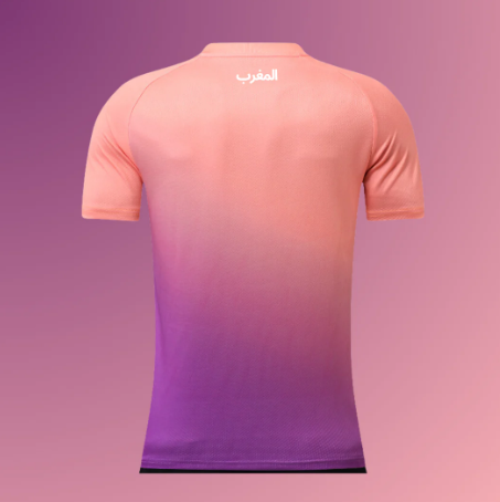 Camisola Nacional Morocco 2025/2026 - Orange & Pink Special Edition