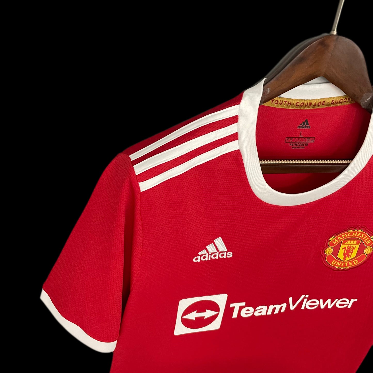 Camisola Cristiano Ronaldo 7 Retro Manchester United 2021/2022 - Principal