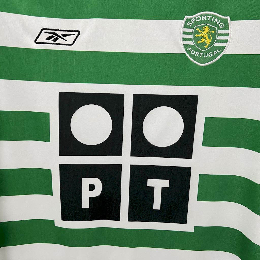 Camisola Retro Sporting CP 2003/2004 - Principal