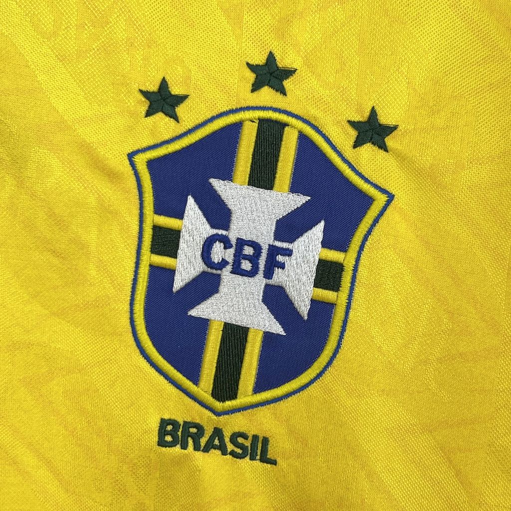 Camisola Nacional Retro Brazil 1991/1992 - Principal