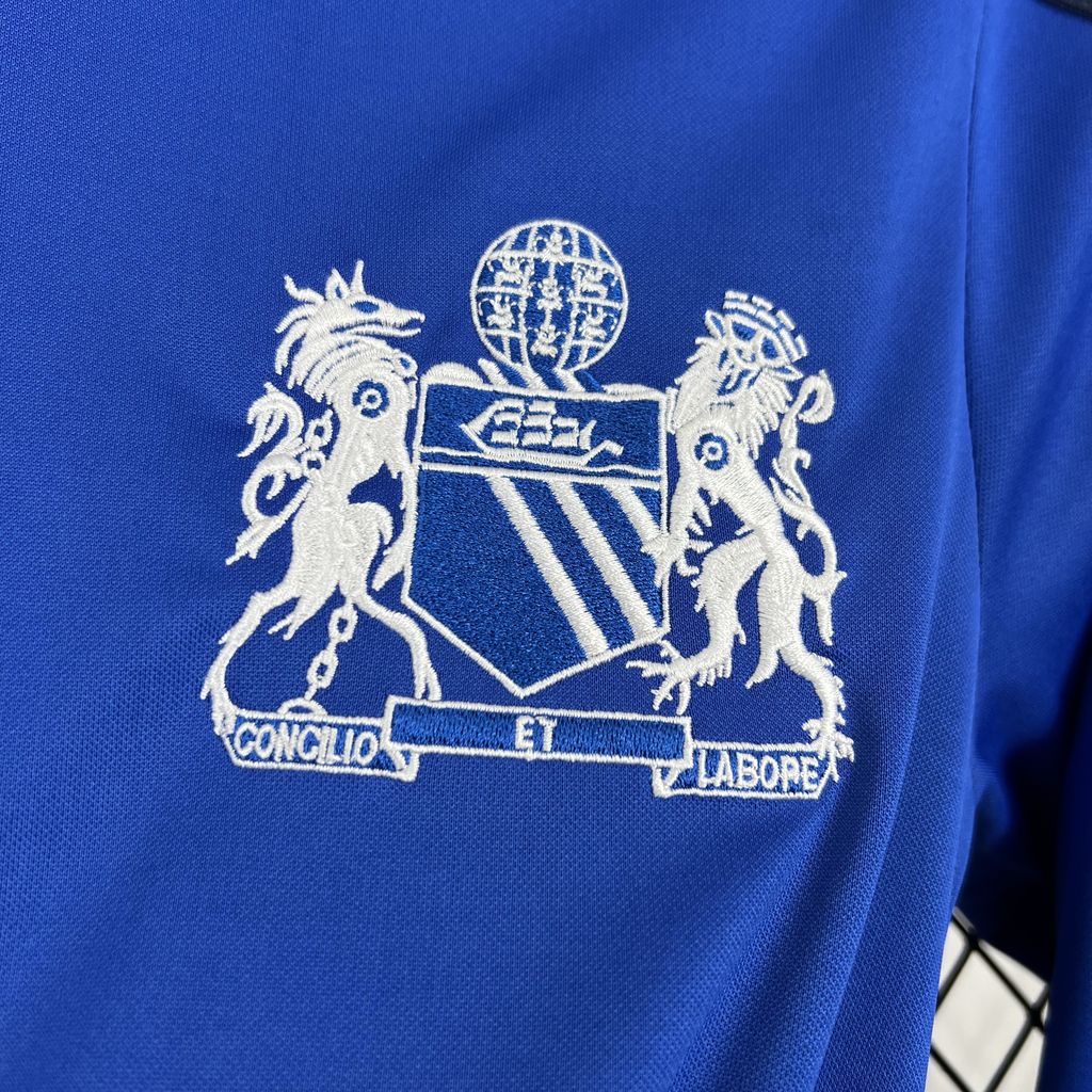 Camisola Comprida Manchester United 2024/2025 - Retro Blue Joint Edition