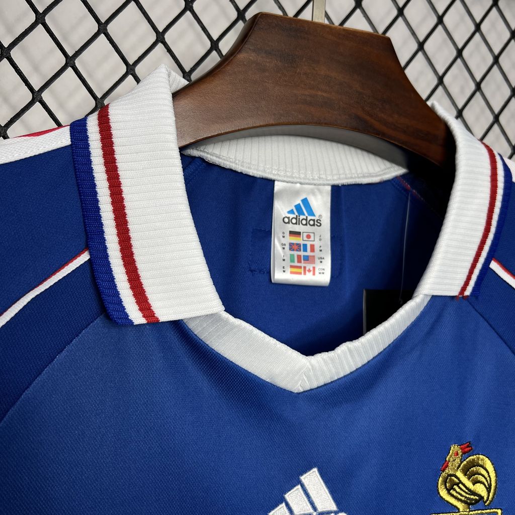 Camisola Nacional Retro France 1998/1999 - Principal