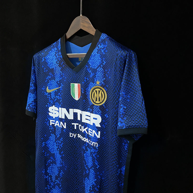 Camisola Retro Inter Milan 2021/2022 - Principal Champion