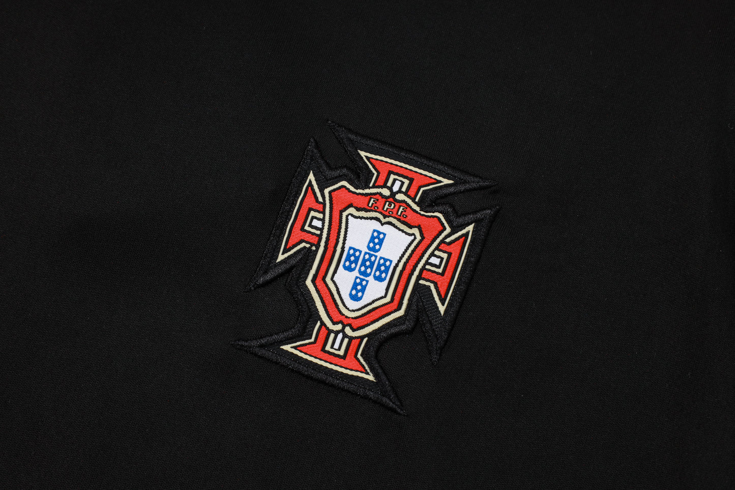 Camisola Nacional Portugal 2024/2025 - Pré-Jogo/Treino Preto