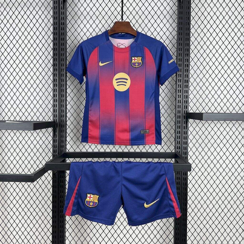 Conjunto Infantil Barcelona 2025/2026 - Principal
