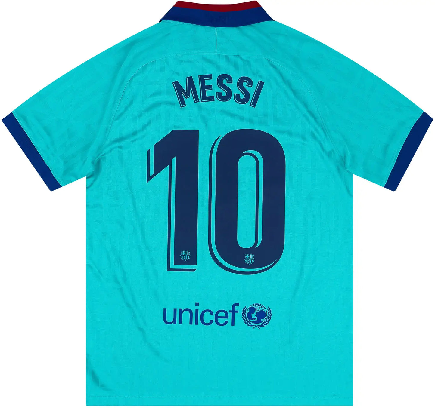 Camisola Lionel Messi 10 Retro Barcelona 2019/2020 - 3.º Equipamento