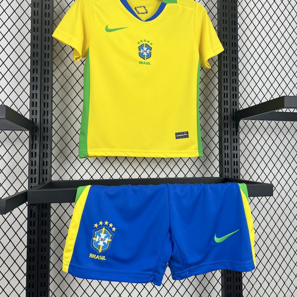 Conjunto Infantil Brazil 2025/2026 - Principal