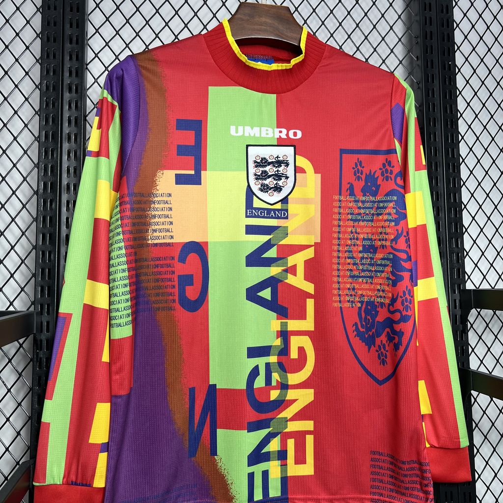 Camisola Comprida Nacional Retro England 1995/1996 - Special Edition Goalkeeper