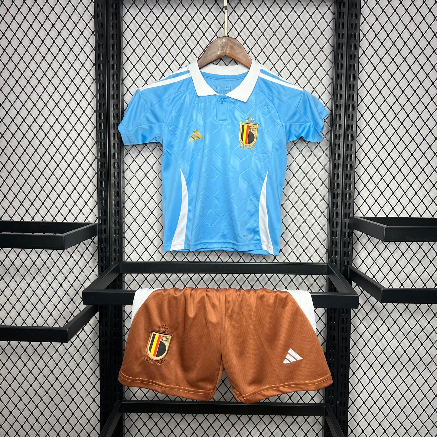 Conjunto Infantil Belgium 2024/2025 - Alternativo