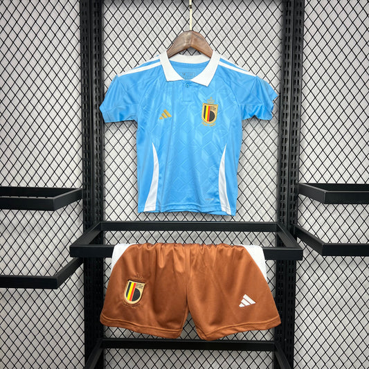 Conjunto Infantil Belgium 2024/2025 - Alternativo
