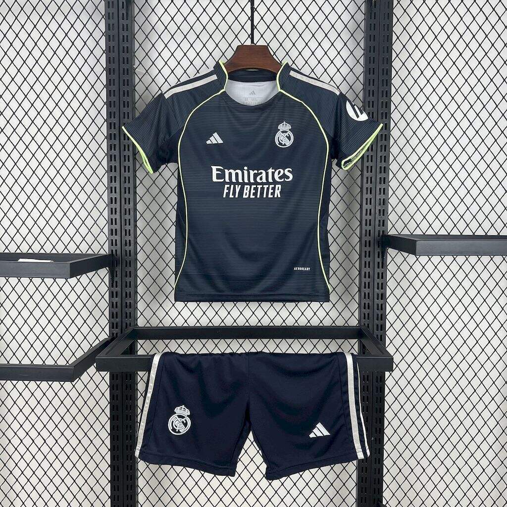 Conjunto Infantil Real Madrid 2025/2026 - Alternativo