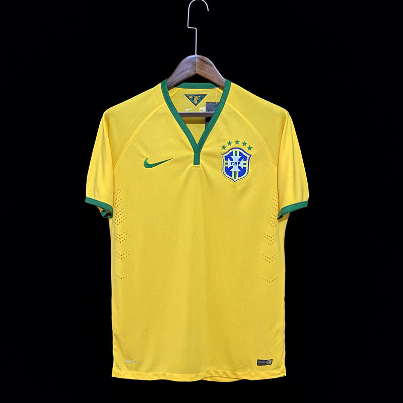 Camisola Nacional Retro Brazil 2014/2015 - Principal