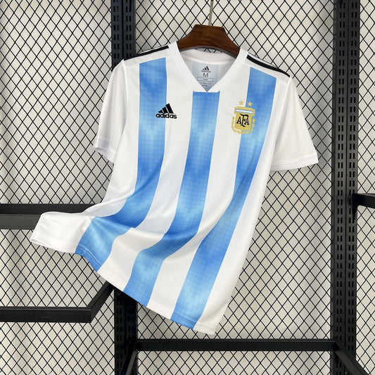 Camisola Lionel Messi 10 Nacional Retro Argentina 2018/2019 - Principal