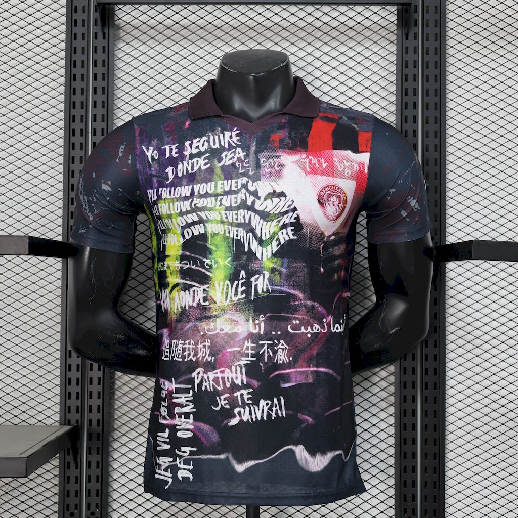 Camisola Manchester City FC 2025/2026 - Black Special Edition