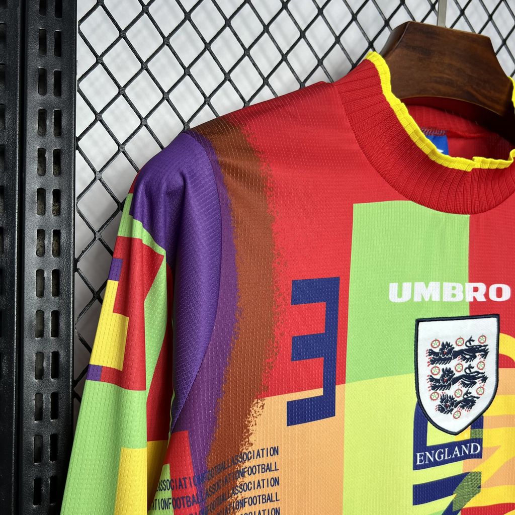 Camisola Comprida Nacional Retro England 1995/1996 - Special Edition Goalkeeper