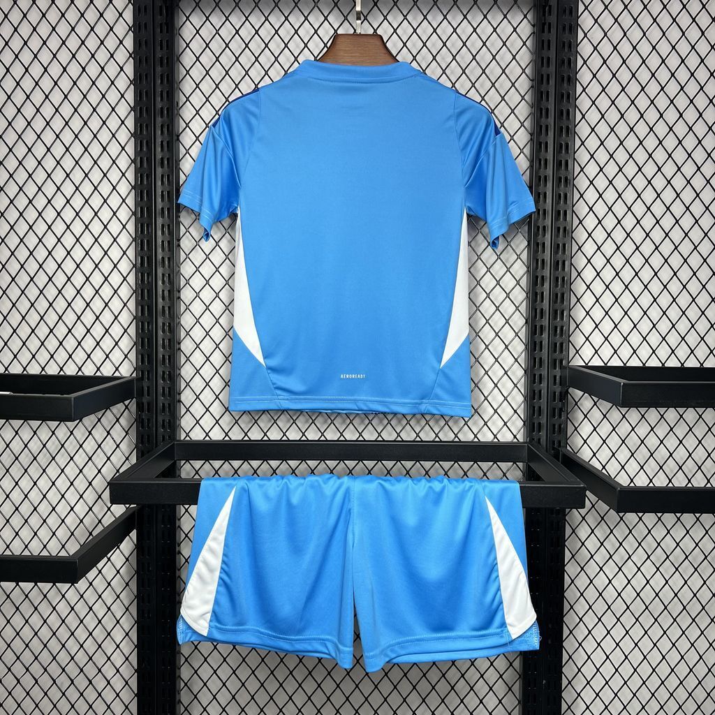 Conjunto Infantil Real Madrid 2024/2025 - Goalkeeper Blue