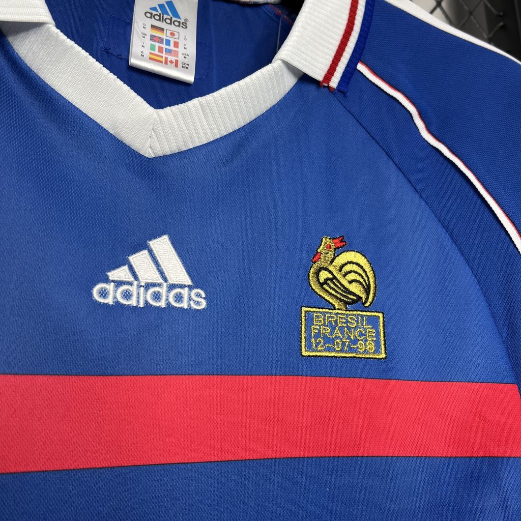 Camisola Nacional Retro France 1998/1999 - Principal