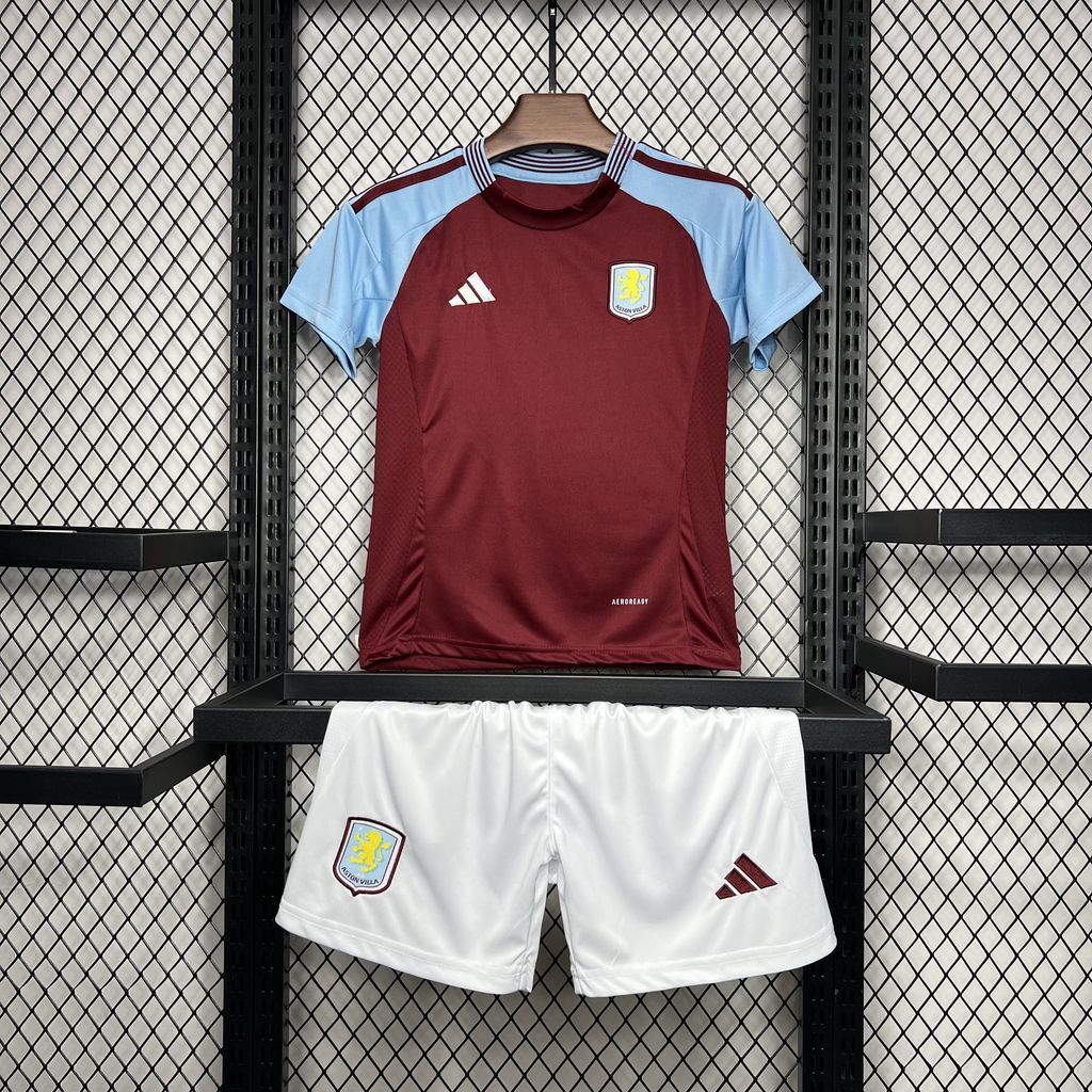 Conjunto Infantil Aston Villa FC 2024/2025 - Principal