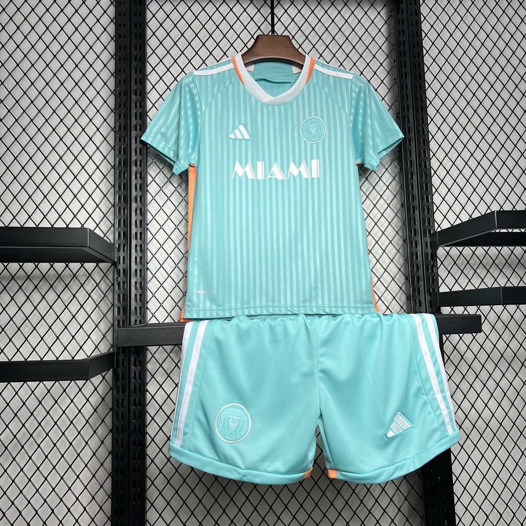 Conjunto Infantil Inter Miami 2024/2025 - 3º Equipamento
