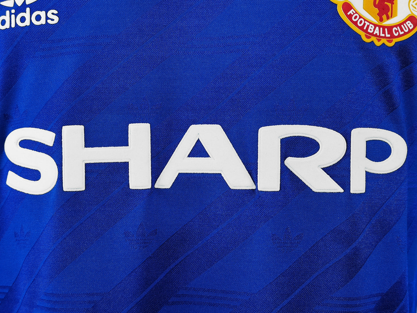 Camisola Comprida Retro Manchester United 1986/1987 - 3.º Equipamento