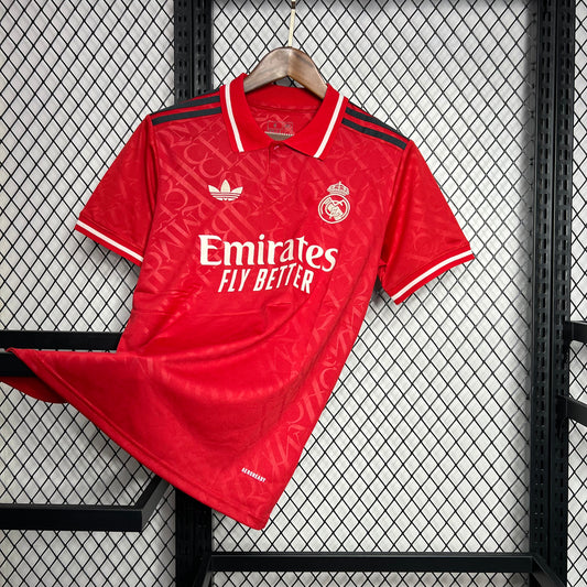 Camisola Real Madrid CF 2024/2025 - Vermelho