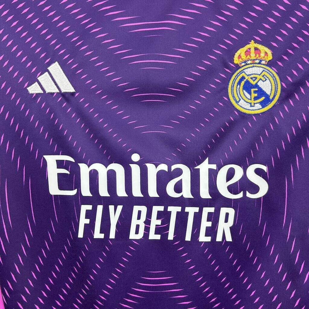 Conjunto Infantil Real Madrid 2025/2026 - Goalkeeper Purple