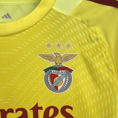 Conjunto Infantil SL Benfica 2025/2026 - Yellow Goalkeeper