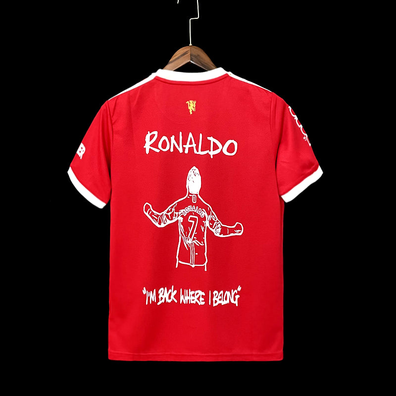 Camisola Cristiano Ronaldo 7 Retro Manchester United 2021/2022 - Principal Special Edition