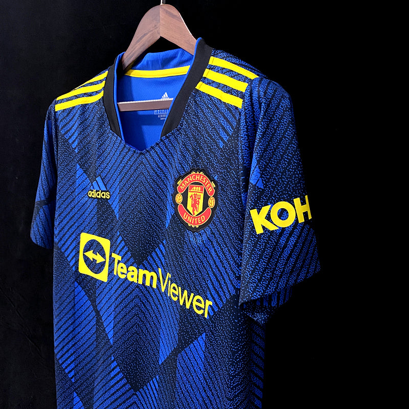 Camisola Cristiano Ronaldo 7 Retro Manchester United 2021/2022 - 3.º Equipamento