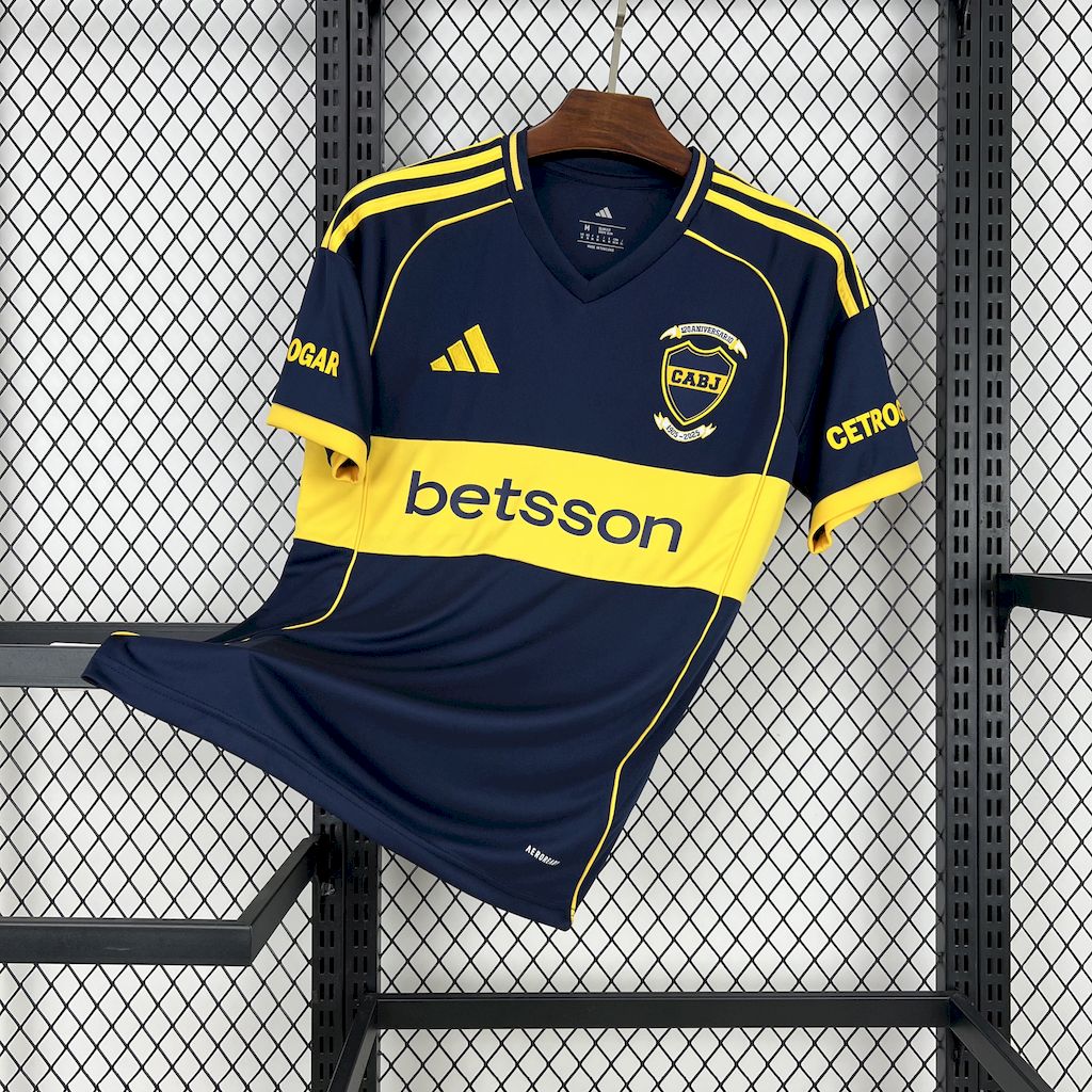 Camisola CA Boca Juniors 2025/2026 - 120th Anniversary Special Edition