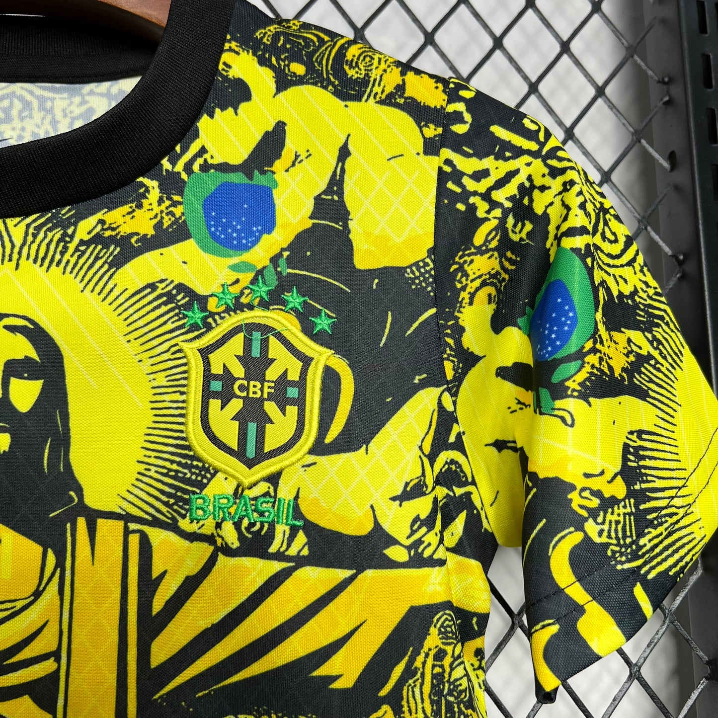 Conjunto Infantil Brazil 2024/2025 - Yellow Special Edition Kids