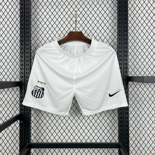 Shorts Brancos Retro Santos FC 2011/2012 - Principal