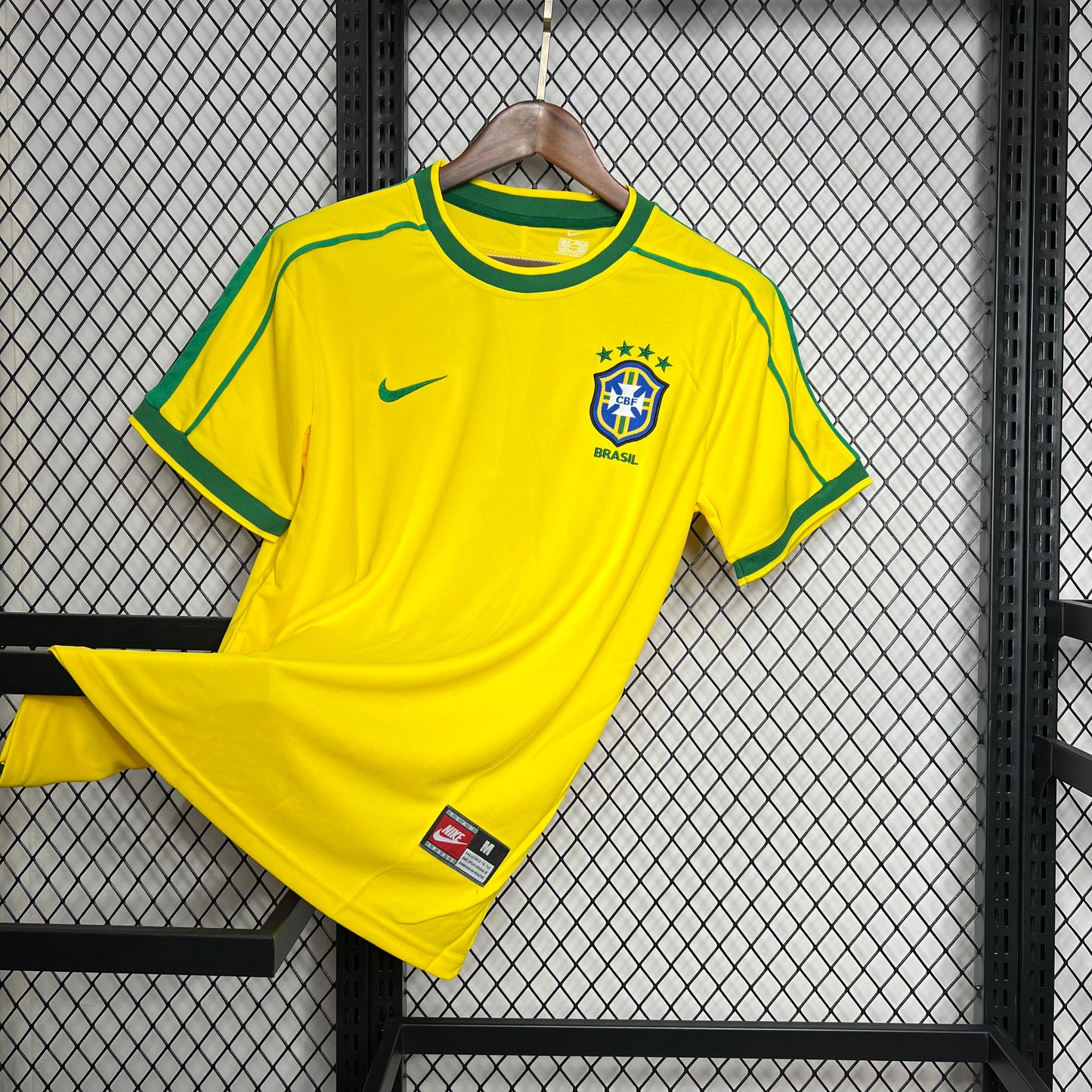 Camisola Nacional Retro Brazil 1998/1999 - Principal