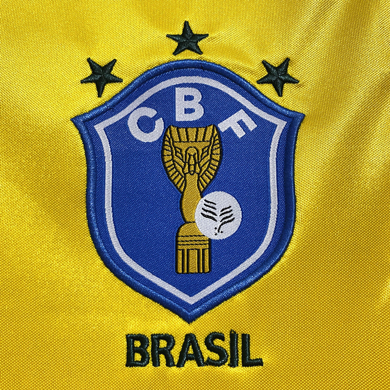 Camisola Nacional Retro Brazil 1985/1986 - Principal