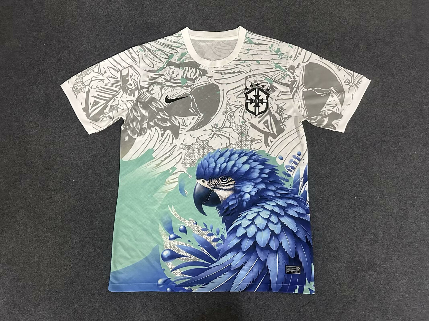Camisola Nacional Brazil 2025/2026 - Blue Parrot Special Edition