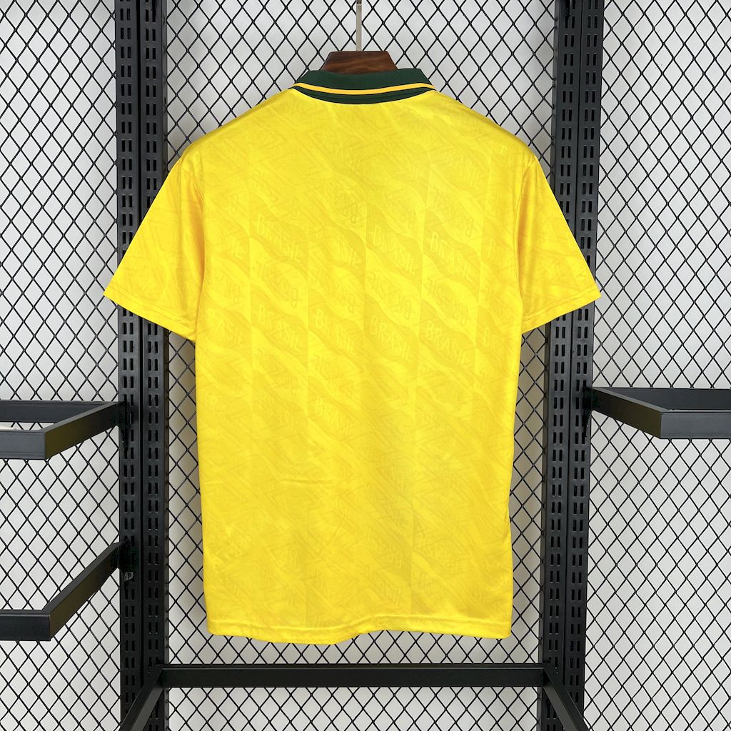 Camisola Nacional Retro Brazil 1991/1992 - Principal